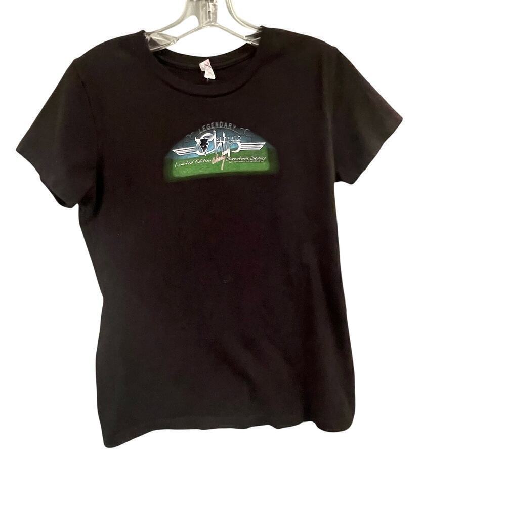 Buffalo Chip 2014 Womens Tee Size Large Legendary Limited Edition Woody